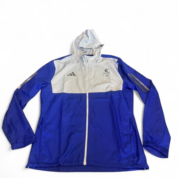 Adidas 2025 Boston Marathon Jacket Men’s Medium NWOT - Picture 1 of 8